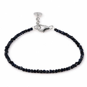 PULSERA ZAFIRO CIERRE DE PLATA