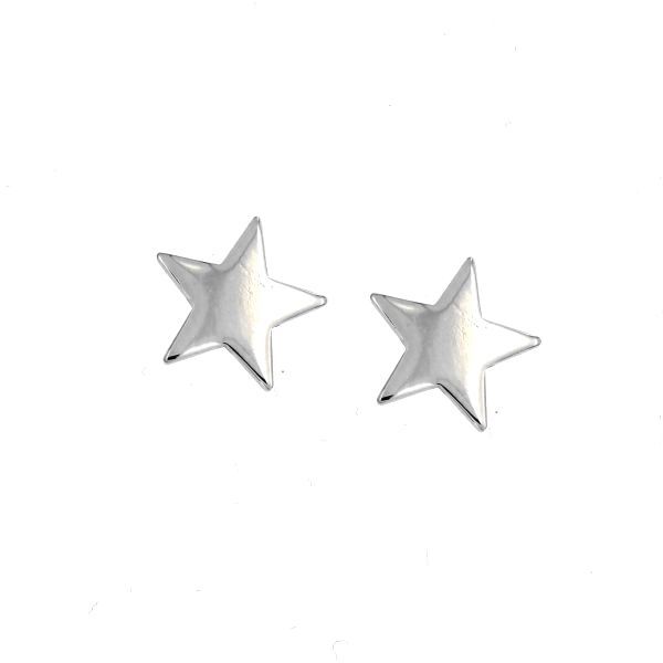 SILVER STAR EARRINGS