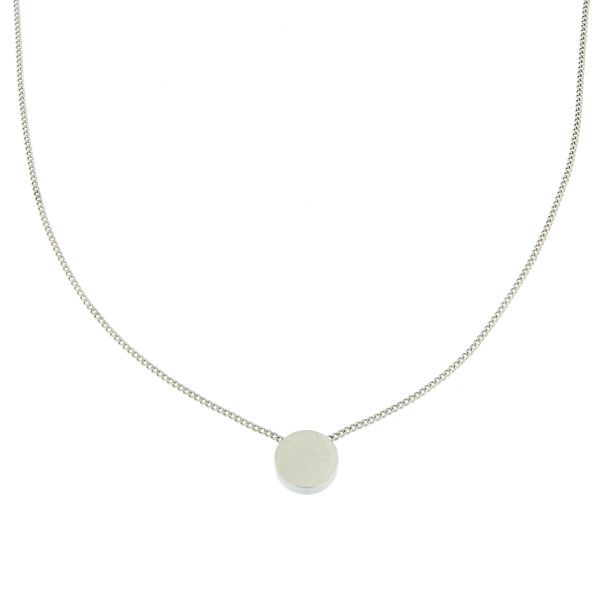 B BISU LONG CIRCLE NECKLACE WITH CHAIN