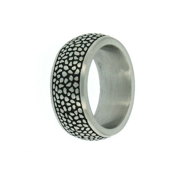 STEEL RING FOR MAN