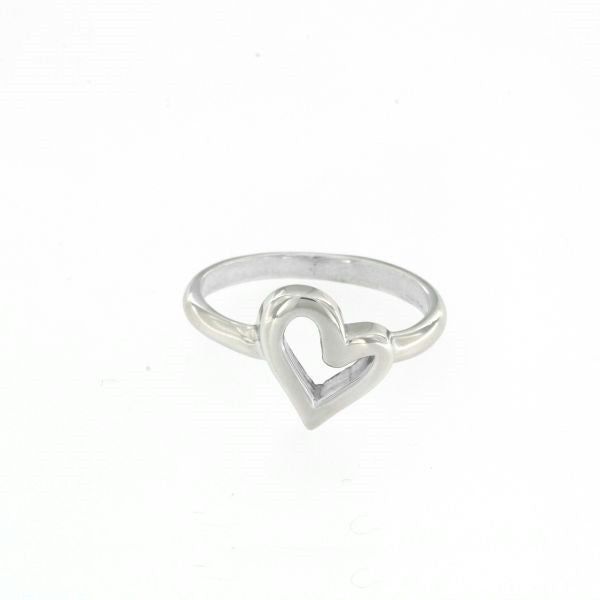 UNEQUAL HEART RING