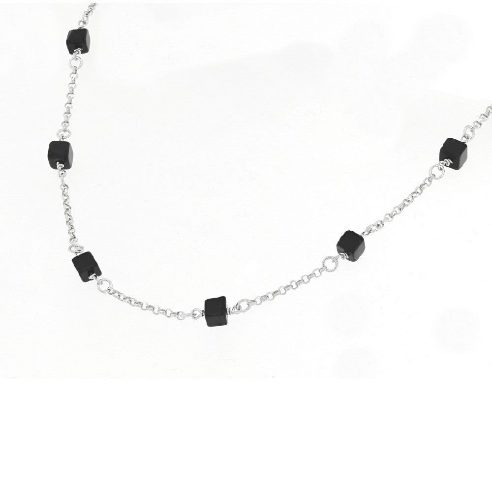 COLLARET CURT DE PLATA I ONIX