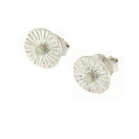 PENDIENTES GOA PLATA Y PERLA