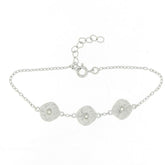 PULSERA GOA TRES CIRCULOS Y PERLA