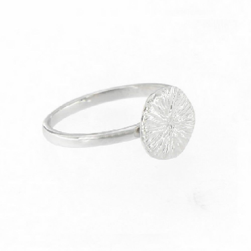 SMALL ENGRAVED GOA RING