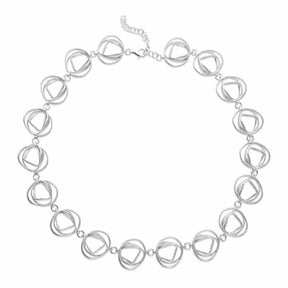 COLLARET PLATA ANDROMEDA